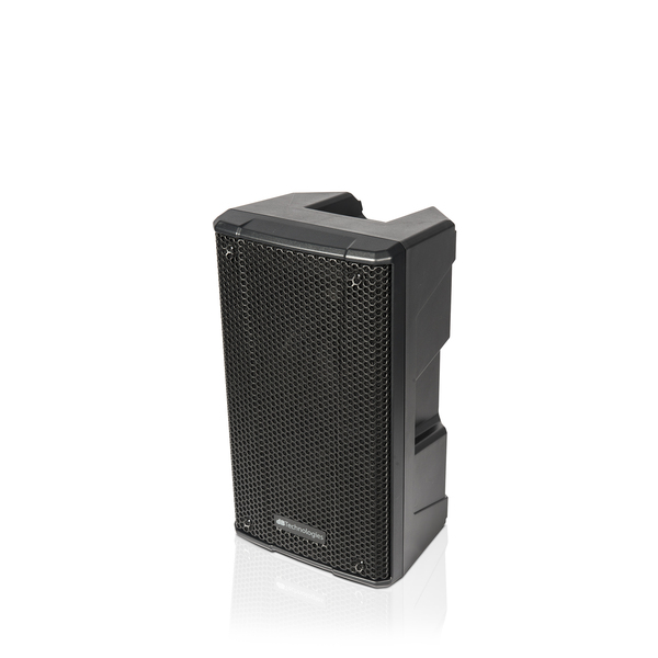 VERSATILE ACTIVE SPEAKER, 1” COMPRESSION DRIVER (1” VOICE COIL) & ONE 8” WOOFER (1.5” VOICE COIL)